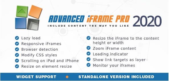 Advanced iFrame Pro v2026.3无限制版（已汉化） – WordPress内联框架 iFrame插件
