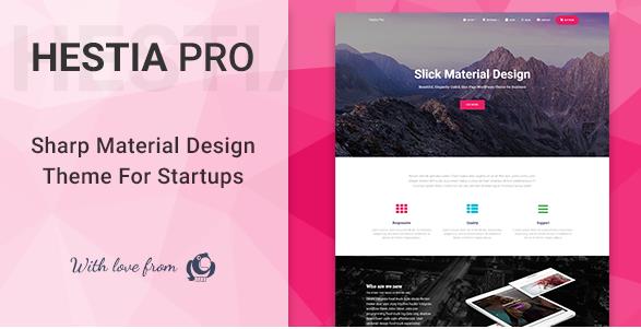 Hestia Pro v3.3.6 – WordPress多功能主题
