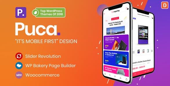 Puca v2.6.41（已汉化） – WooCommerce优化的移动主题