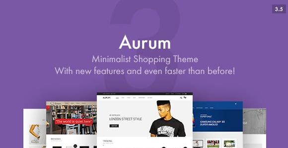 Aurum v4.0.12汉化无限制版 – Minimalist Shopping WordPress主题