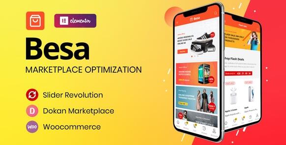 Besa v2.3.20 –  Elementor Marketplace WooCommerce主题