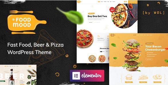 Foodmood v1.2.8无限制版 – WordPress咖啡厅和外卖主题