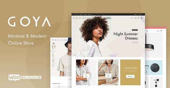 Goya v1.0.9.6 –  现代WooCommerce主题