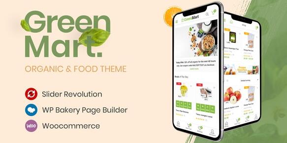 GreenMart v4.2.14 免激活版（已汉化） – WooCommerce 有机食品 WordPress主题