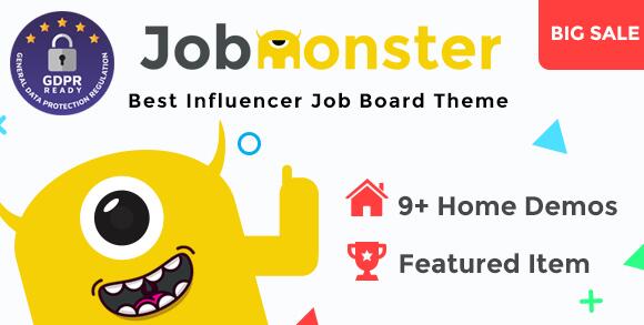 Jobmonster v4.8.4汉化无限制版 – Job Board WordPress主题