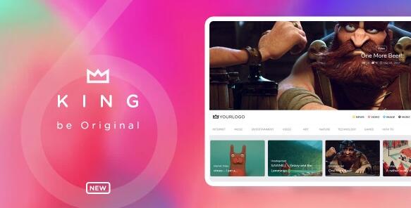 King v10.3.0无限制版(已汉化） – WordPress杂志主题