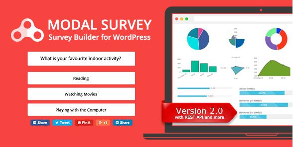Modal Survey v2.0.2.3.4 – WordPress投票插件