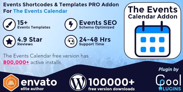 The Events Calendar Shortcode and Templates Pro v4.2.1