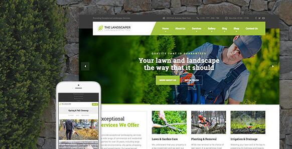 The Landscaper v2.4.2 –草坪和园林绿化主题