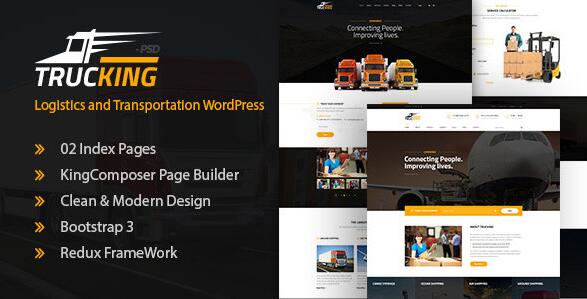 Trucking v1.18 – WordPress物流运输主题
