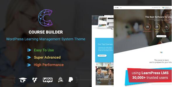 Course Builder v3.7.1无限制版–课程生成器和LMS WordPress主题
