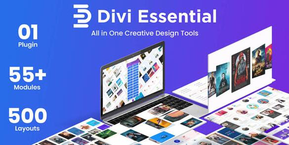 Divi Essential v5.9.0（已汉化） – WordPress多合一创意设计工具Divi插件
