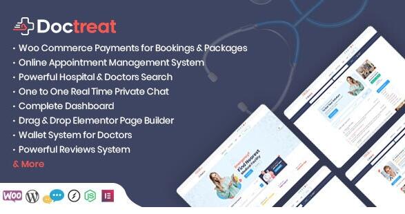 Doctreat v1.7.0（已汉化） – WordPress医生目录主题