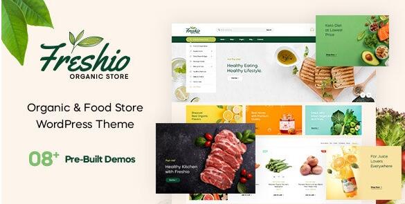 Freshio v3.0.1 – WordPress有机食品商店主题