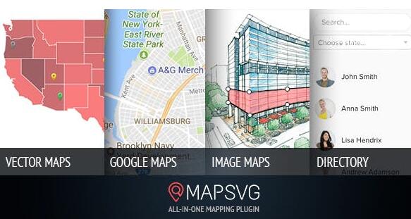 MapSVG v8.16.1 – WordPress地图插件