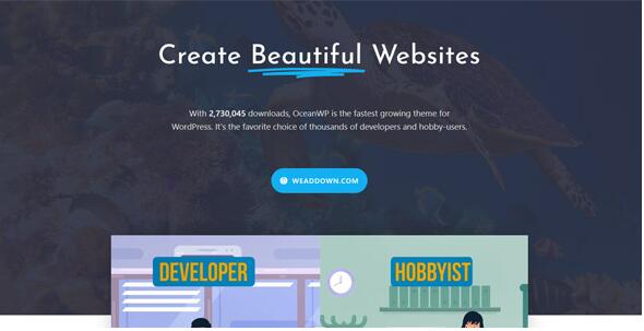 OceanWP v4.2.6无限制版+高级扩展– WordPress主题