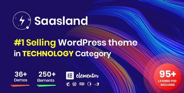 SaasLand v3.7.7 – 用于Saas启动的多功能WordPress主题