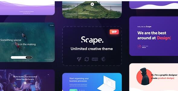 Scape v1.5.16无限制版–多用途WordPress主题