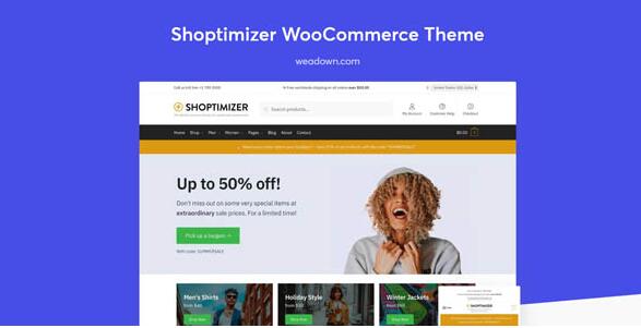 Shoptimizer v2.9.9 –最快的WooCommerce主题