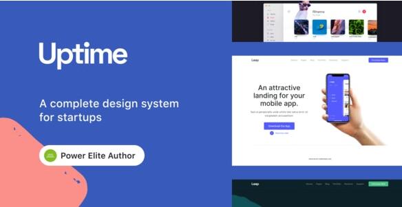 Uptime v1.1.1无限制版 – Responsive Elementor WordPress Theme for Business