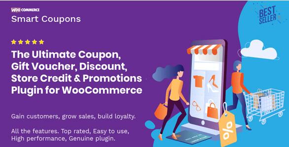 WooCommerce Smart Coupons v9.82.0（已汉化）- WooCommerce 智能优惠券插件