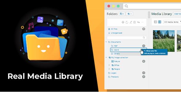 WordPress Real Media Library 4.23.7（已汉化）–文件夹和文件管理器插件