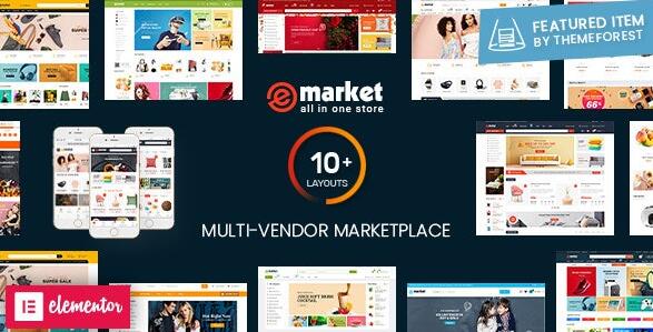 eMarket v8.2.1无限制版（已汉化） – WordPress多供应商MarketPlace 主题