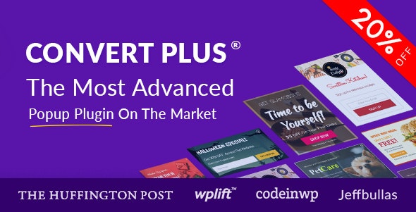 Convert Plus v3.6.3 – WordPress弹出插件
