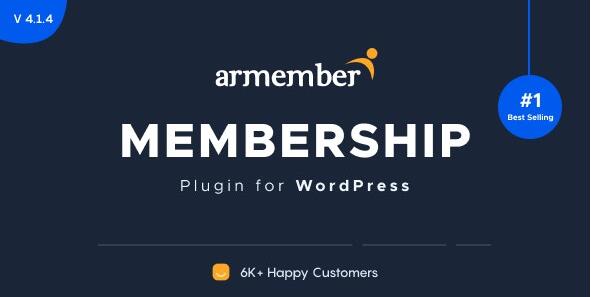 ARMember v7.9免激活版（已汉化） + Addons – WordPress 会员插件