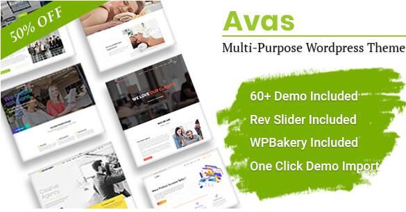 Avas v6.9.16无限制版–多功能Elementor WordPress主题