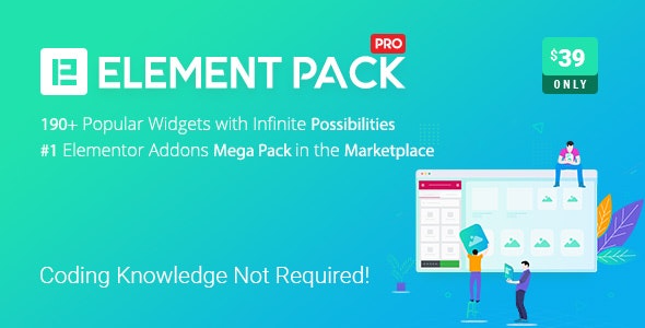Element Pack v9.9.2无限制版（已汉化） – WordPress Elementor页面生成器插件