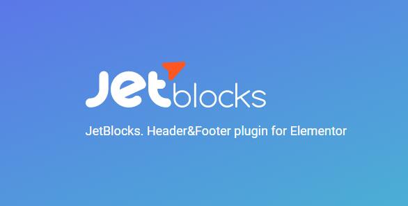 JetBlocks v1.5.2 – Elementor的完美页眉和页脚插件