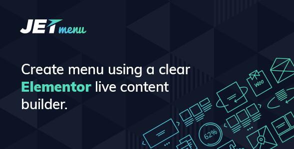 JetMenu v3.1.1（已汉化） –适用于Elementor Page Builder的Mega菜单