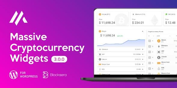 Massive Cryptocurrency Widgets – Crypto Plugin v3.3.1 无限制版（已汉化）