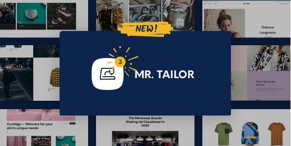 Mr. Tailor v8.4 – WooCommerce的电子商务WordPress主题