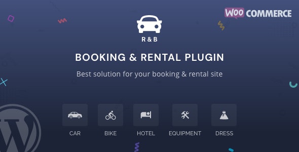 RnB v18.0.9（已汉化） – WooCommerce预订和租赁插件