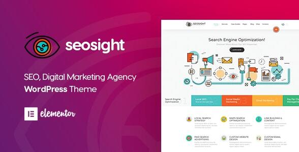 Seosight v5.45.1 –数字营销机构WordPress主题