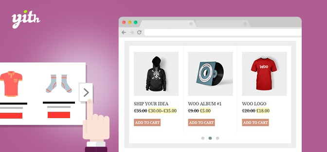 YITH WooCommerce Product Slider Carousel v1.52.0无限制版（已汉化） – 产品幻灯片轮播插件