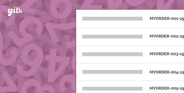 YITH WooCommerce Sequential Order Number v1.54.0无限制版