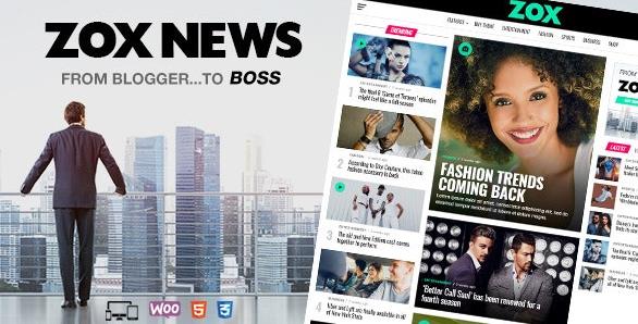Zox News v3.15.0无限制版 – WordPress博客主题