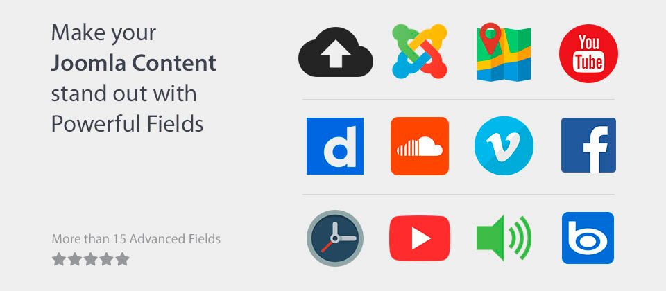 Advanced Custom Fields PRO v1.0.1无限制版 – Joomla高级自定义字段插件