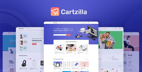 Cartzilla v1.1.0 – WordPres数字商店主题