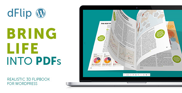 dFlip v1.7.5.1 – WordPress PDF插件