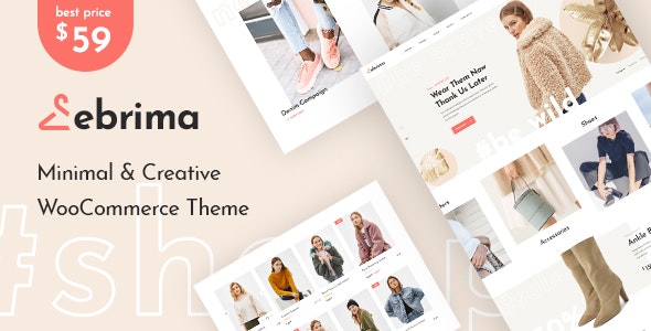 Ebrima v1.2.10 – WordPress最小和创新的主题
