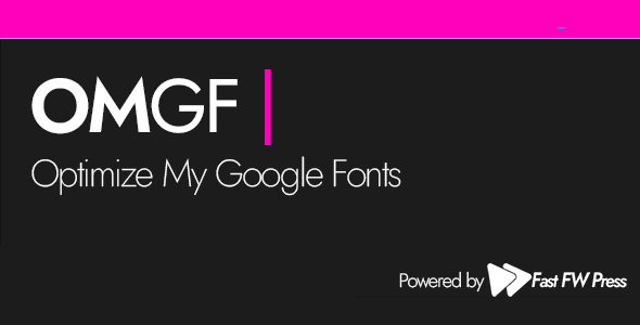OMGF PRO v5.3.1 – WordPress Google字体插件