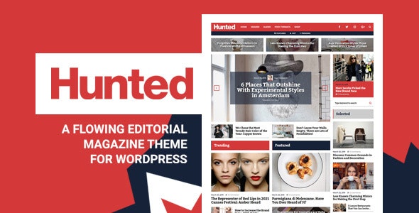 Hunted v8.0.5无限制版–WordPress杂志主题