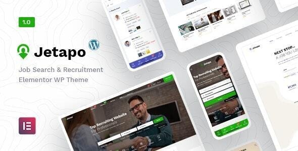 Jetapo v1.3.3 – WordPress求职招聘主题