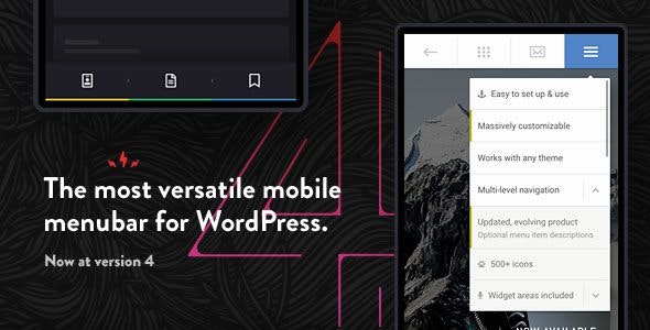 Touchy v5.2 – WordPress移动菜单插件