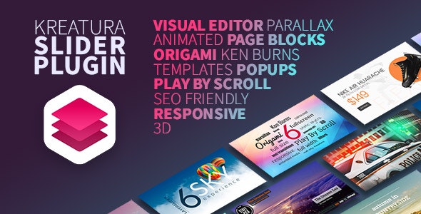 Kreatura Slider v7.14.4 – WordPress多功能幻灯片插件