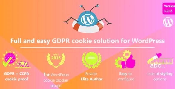 WeePie Cookie Allow v3.4.11 – WordPress cookie 法律插件